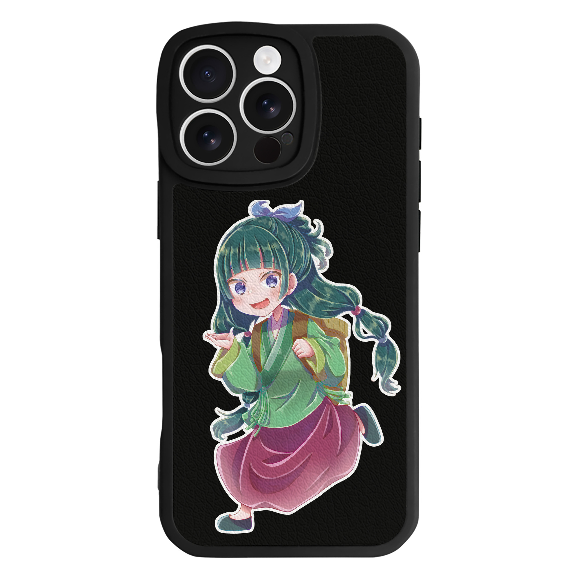 薬屋のひとりごと The Apothecary Diaries 【iPhone 16シリーズ対応】シリコンスマホケース（レザー調） 材質：シリコン
